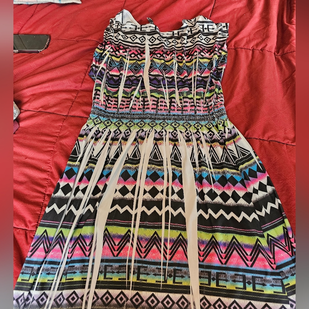 Mid rise dress